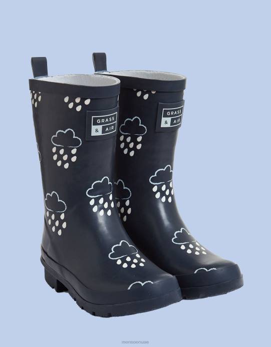 Monsoon navy boots cheap