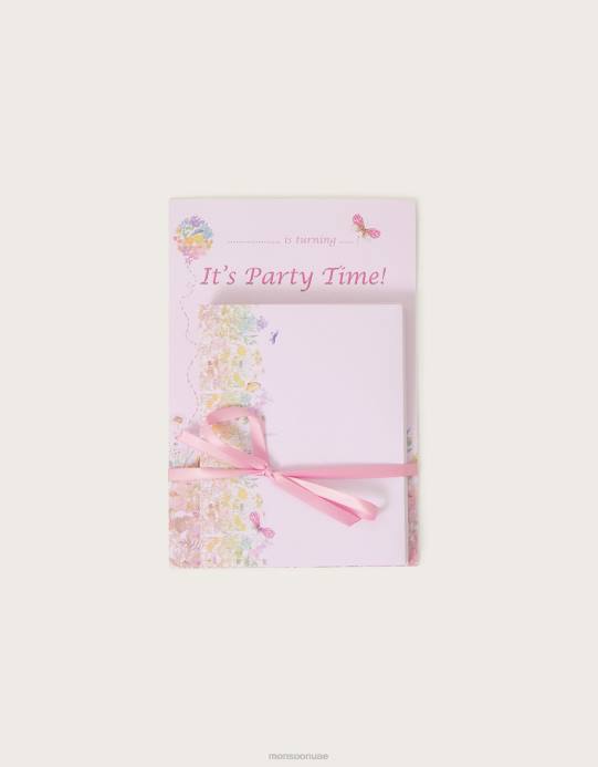 Monsoon أطفال إنه وقت الحفلات، دعوات، 10 عبوات D68H1839 ملحق أنيق