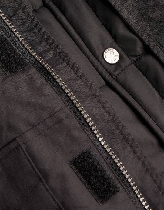 Monsoon ولد معطف جيليه 2 في 1 D68H2209 ملابس أسود