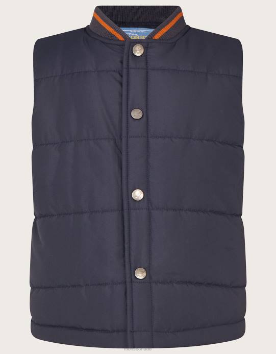 Monsoon ولد معطف جيليه 2 في 1 D68H2220 ملابس بني