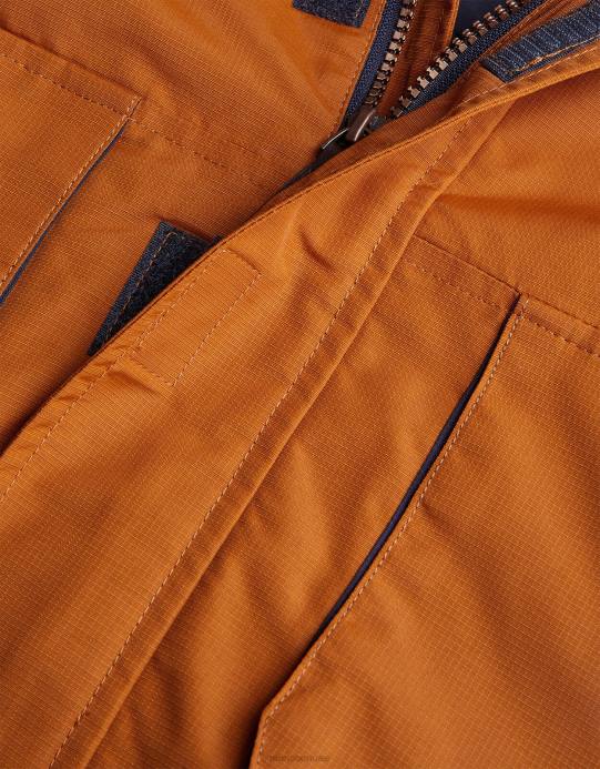 Monsoon ولد معطف جيليه 2 في 1 D68H2220 ملابس بني