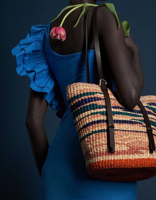 Monsoon نحيف حقيبة حمل مصبوغة برباط من Aaks Hawa D68H1258 ملحق أنيق