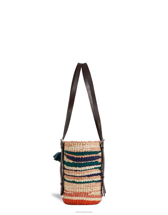 Monsoon نحيف حقيبة حمل مصبوغة برباط من Aaks Hawa D68H1258 ملحق أنيق