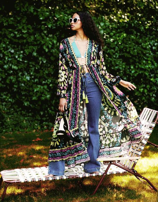 Monsoon نحيف جينز واسع من الدنيم مصنوع من القطن المستدام D68H1029 ملابس الأزرق (الدنيم الأزرق)