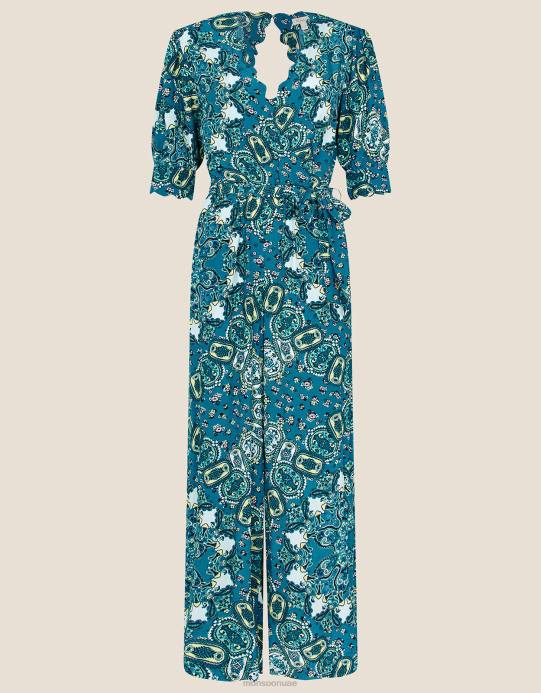 Monsoon نحيف بذلة طباعة التقوقع D68H1034 ملابس بط نهري صغير