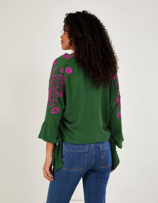 Monsoon نحيف بلوزة 