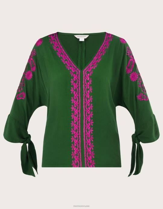 Monsoon نحيف بلوزة 