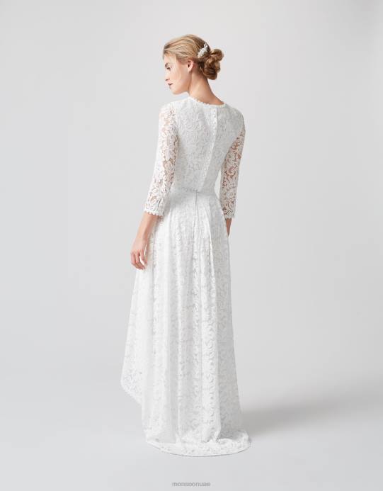 Monsoon نحيف تنورة الزفاف دومينيكا D68H1164 ملابس عاج