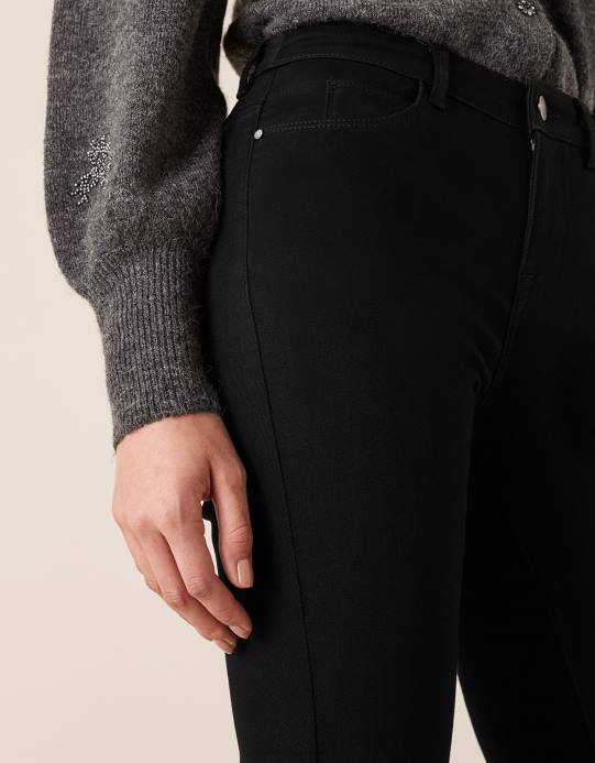 Monsoon نحيف جينز أزورا بريميوم قصير الطول D68H1167 ملابس أسود