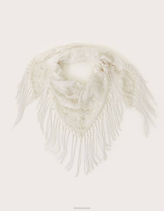 Monsoon نحيف غطاء شرابة زفاف مزخرف D68H1201 ملحق أنيق