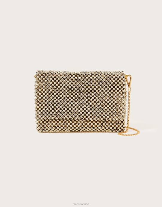 Monsoon نحيف حقيبة مطرز D68H1206 ملحق موضة