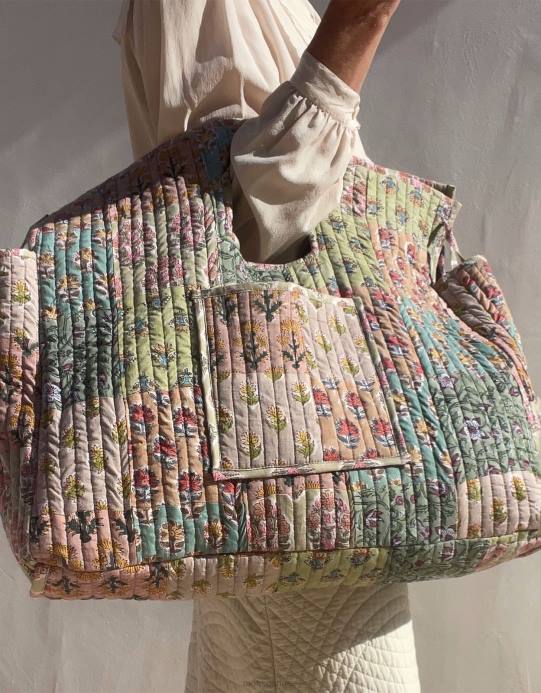 Monsoon نحيف حقيبة ميزون إم المرقعة D68H1210 ملحق لون القرنفل