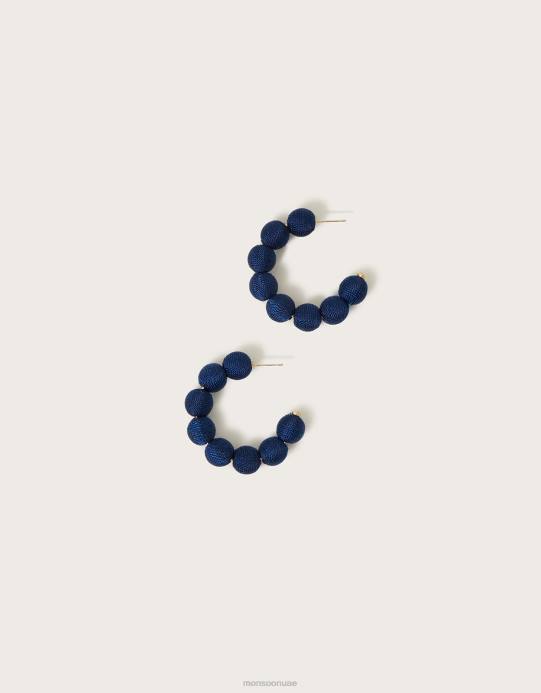 Monsoon نحيف الأقراط مزركشة D68H1264 ملحق موضة