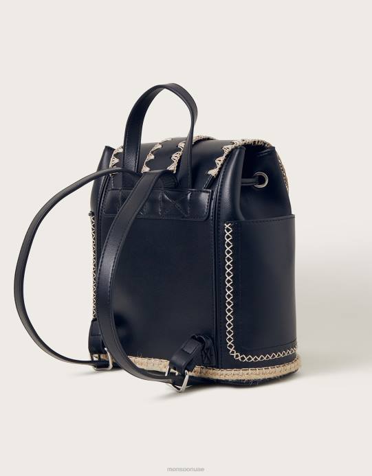 Monsoon نحيف حقيبة تفاصيل الغرزة D68H1265 ملحق موضة