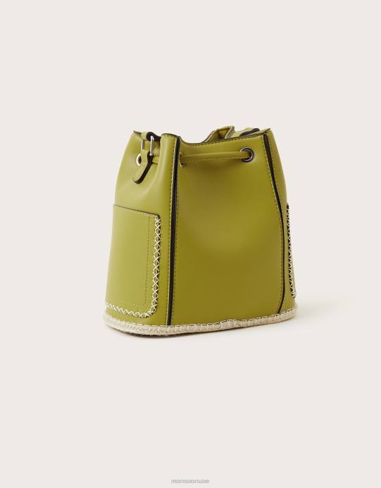 Monsoon نحيف حقيبة دفل تفاصيل الغرز D68H1272 ملحق حار