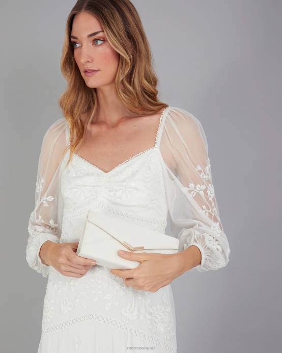 Monsoon نحيف حقيبة مخلب كيسي D68H1291 ملحق حار