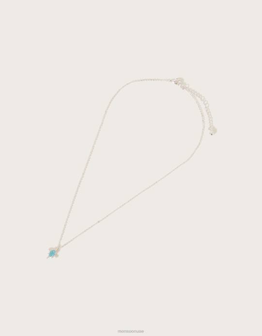 Monsoon نحيف قلادة النجمة الرقيقة من الفضة الإسترليني D68H1311 ملحق أنيق