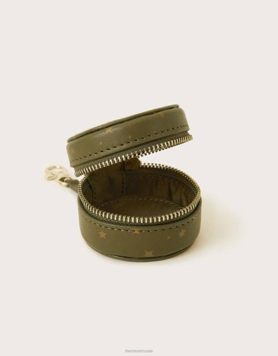 Monsoon نحيف صندوق مجوهرات متوسط ​​الحجم على شكل نجمة D68H1316 ملحق أخضر