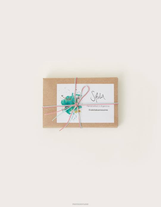 Monsoon نحيف حلقة تفاصيل ملتوية من سيبيليا D68H1322 ملحق أنيق