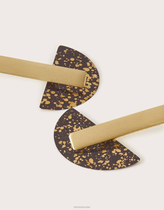 Monsoon نحيف سيبيليا أقراط المراكب الشراعية الليلية D68H1331 ملحق موضة