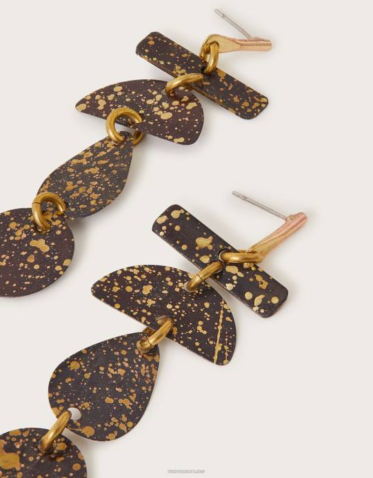 Monsoon نحيف أقراط سيبيليا أرمونيا D68H1336 ملحق موضة