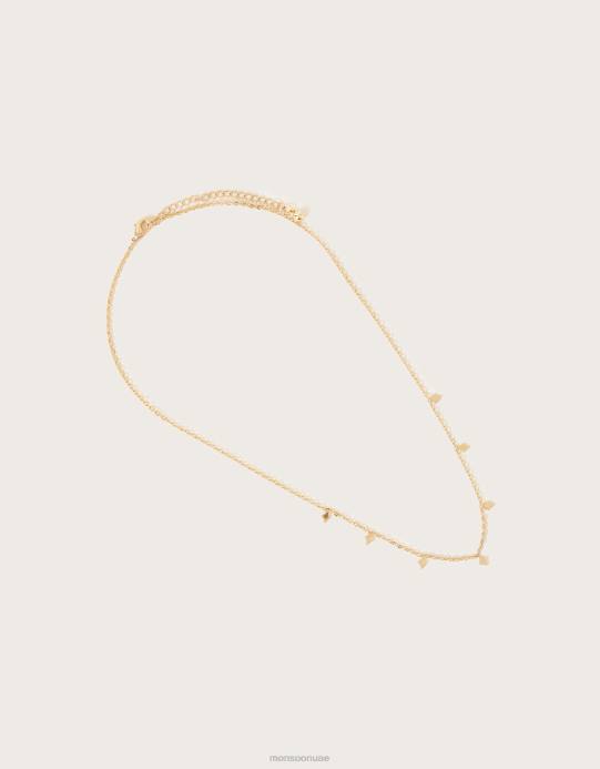 Monsoon نحيف قلادة محطة سحر D68H1353 ملحق أنيق