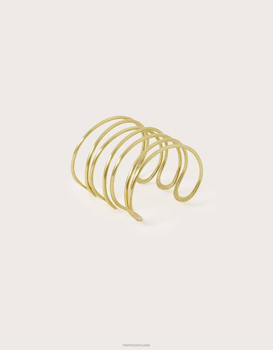 Monsoon نحيف سوار سيبيليا ثلاثي الكفة D68H1357 ملحق موضة