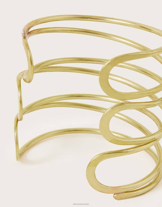 Monsoon نحيف سوار سيبيليا ثلاثي الكفة D68H1357 ملحق موضة