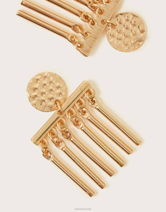 Monsoon نحيف شرابة سحر الأقراط D68H1373 ملحق رشيقة