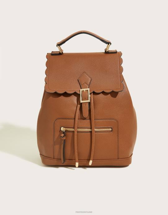 Monsoon نحيف حقيبة ظهر التقوقع D68H1410 ملحق تان