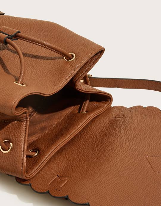 Monsoon نحيف حقيبة ظهر التقوقع D68H1410 ملحق تان