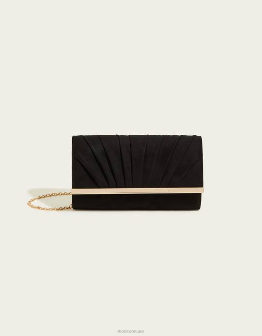 Monsoon نحيف حقيبة مخلب مناسبة مطوي D68H1420 ملحق رشيقة