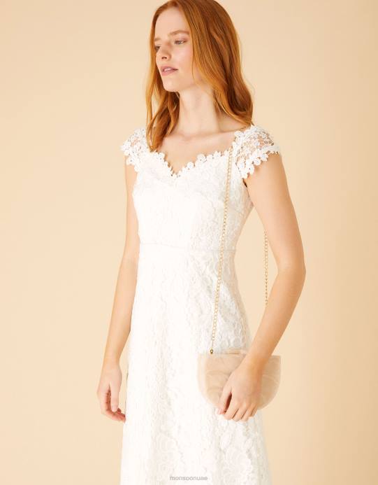 Monsoon نحيف حقيبة مخلب الزفاف الراتنج D68H1438 ملحق موضة