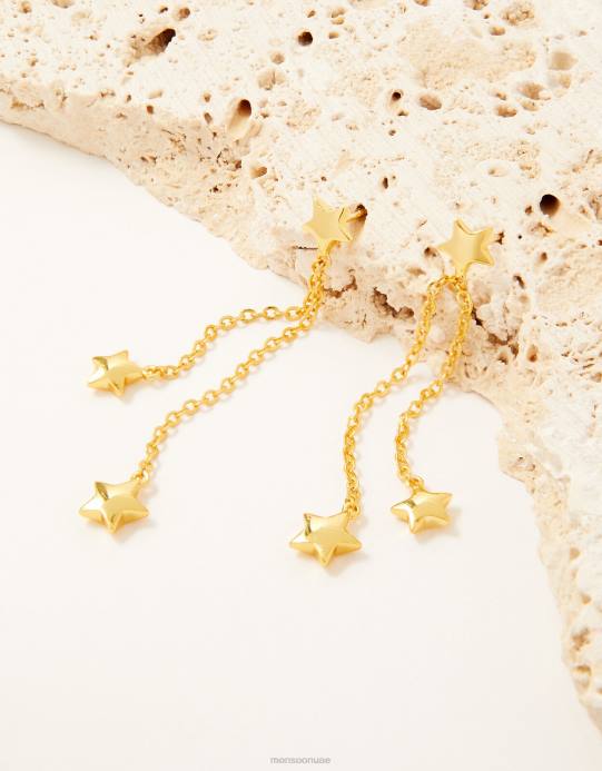 Monsoon نحيف أقراط شرابة على شكل نجمة D68H1444 ملحق أنيق