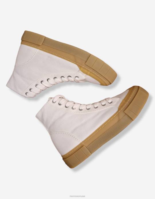 Monsoon نحيف أخبار جيدة من كبار المدربين D68H1492 أحذية أبيض