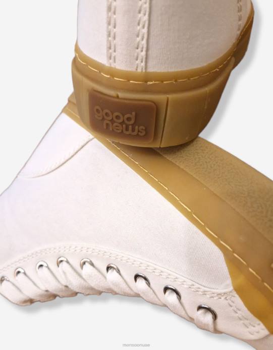 Monsoon نحيف أخبار جيدة من كبار المدربين D68H1492 أحذية أبيض