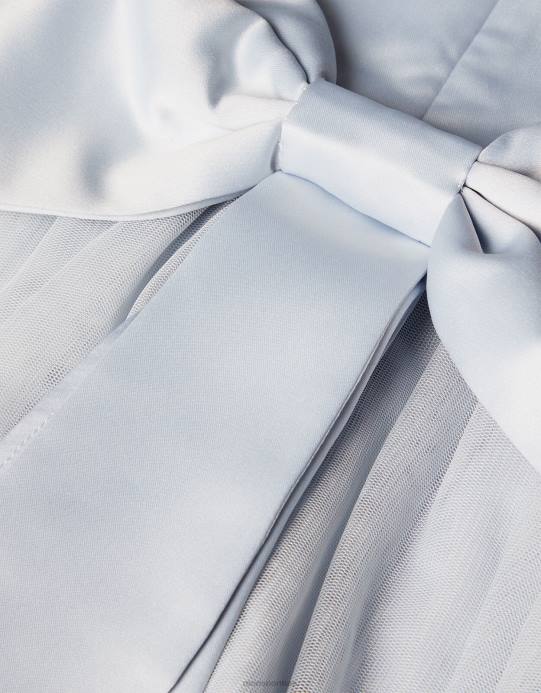 Monsoon بنت تول فستان العروسة D68H1572 ملابس رمادي