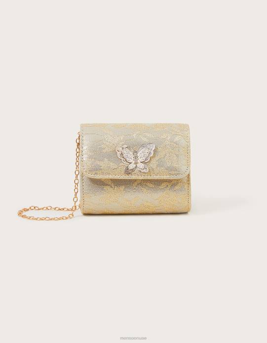 Monsoon بنت حقيبة فراشة الدانتيل D68H1612 ملحق موضة