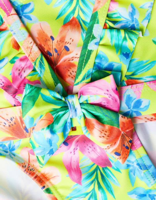 Monsoon بنت مجموعة بيكيني مثلثة استوائية D68H1615 ملابس الأخضر (الجير)