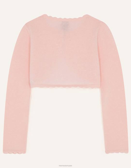 Monsoon بنت نيامه سترة D68H1619 ملابس لون القرنفل