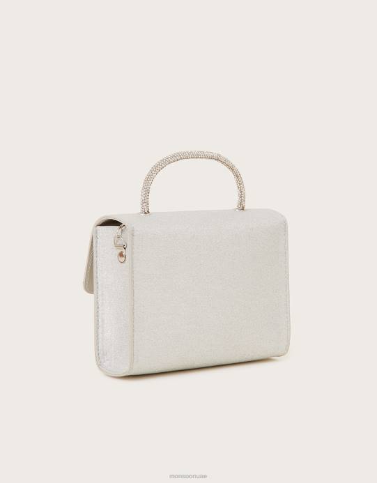 Monsoon بنت حقيبة بمقبض علوي على شكل فراشة جوهرة D68H1622 ملحق حار