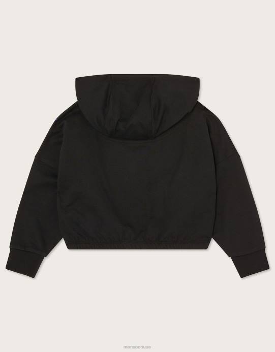 Monsoon أطفال إبطاء الطائر اقتصاص D68H1631 ملابس أسود