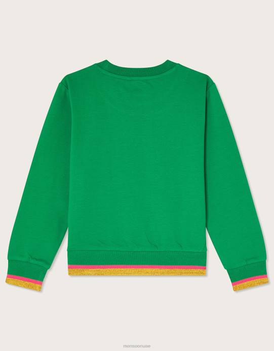 Monsoon أطفال سترة كونية D68H1632 ملابس أخضر