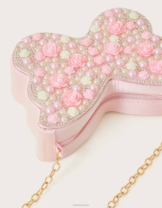 Monsoon بنت حقيبة فراشة رفرفة فلور D68H1638 ملحق موضة