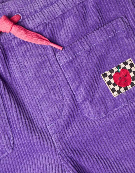 Monsoon بنت سراويل الحبل D68H1647 ملابس الأرجواني (أرجواني)