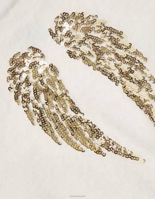 Monsoon بنت أرض الطائر ذو الجناح العجيب D68H1660 ملابس عاج