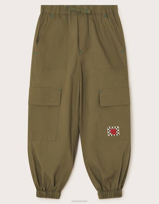 Monsoon بنت السراويل البضائع D68H1667 ملابس الأخضر (الكاكي)