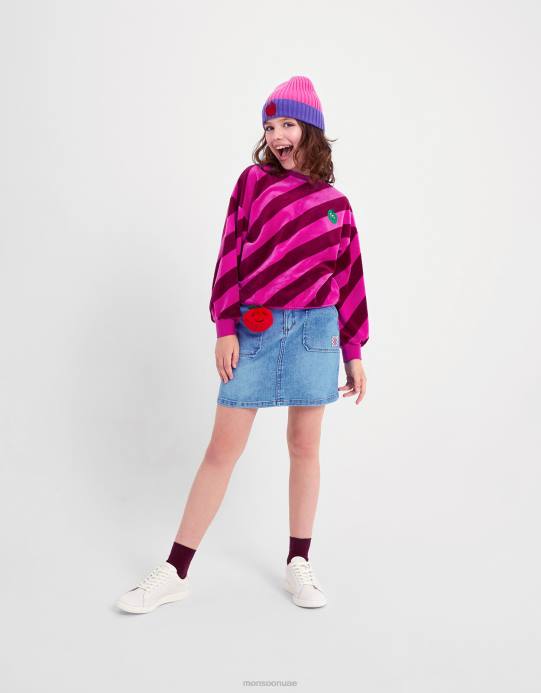 Monsoon بنت تنورة صغيرة من الدنيم D68H1674 ملابس أزرق