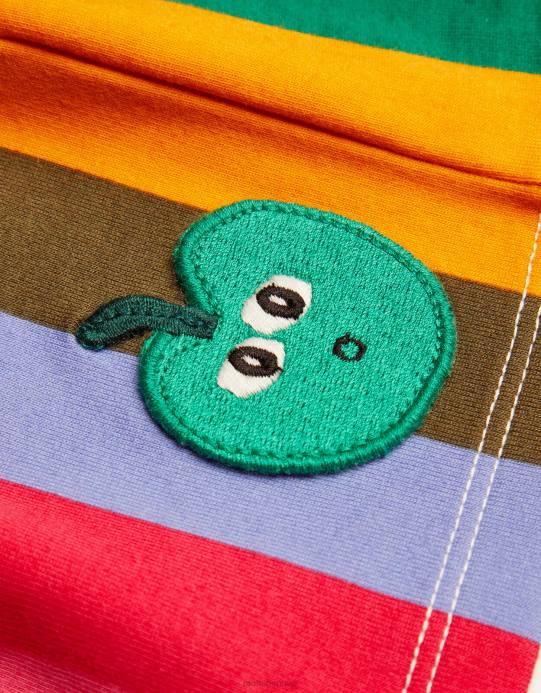 Monsoon بنت تنورة مخططة D68H1701 ملابس متعدد