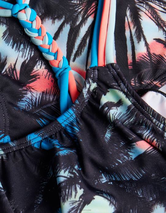 Monsoon بنت مجموعة بيكيني أومبير بكشكشة النخيل D68H1705 ملابس متعدد